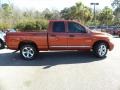 2008 Sunburst Orange Pearl Dodge Ram 1500 Laramie Quad Cab  photo #13