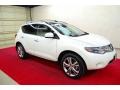 2010 Glacier White Pearl Nissan Murano LE  photo #1