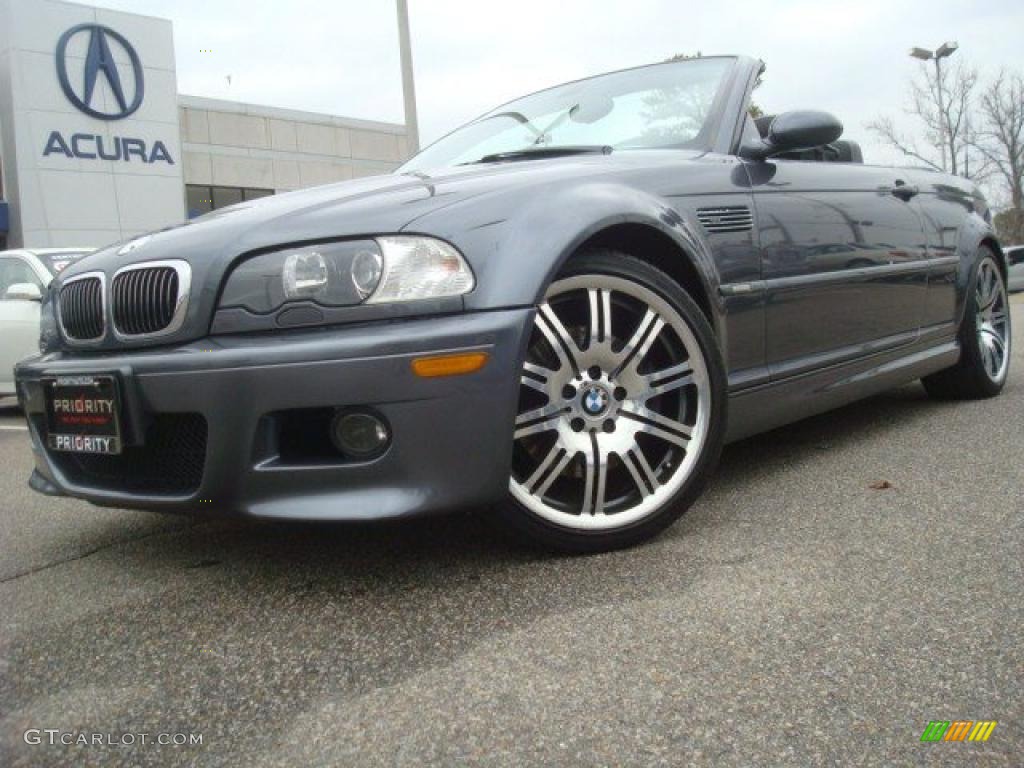 Silver Grey Metallic 2003 BMW M3 Convertible Exterior Photo #44261692