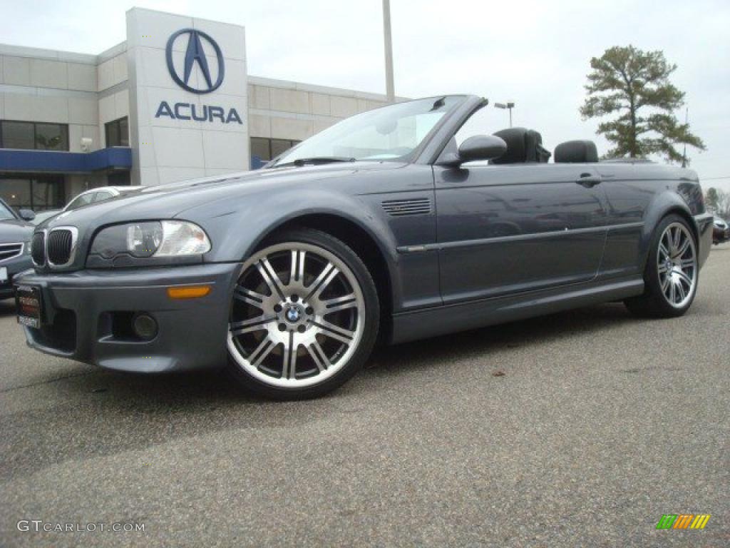 Silver Grey Metallic 2003 BMW M3 Convertible Exterior Photo #44261712