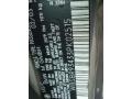 Info Tag of 2003 M3 Convertible