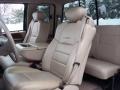 Medium Parchment 2001 Ford F350 Super Duty Lariat SuperCab 4x4 Interior Color