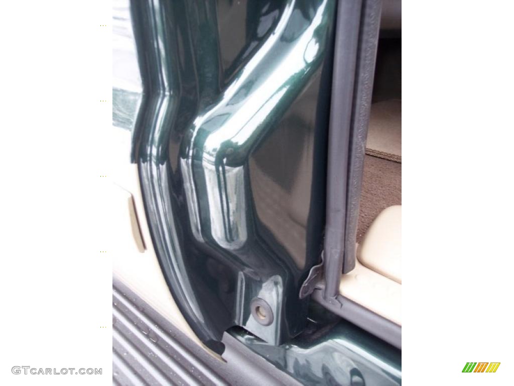 2001 F350 Super Duty Lariat SuperCab 4x4 - Dark Highland Green Metallic / Medium Parchment photo #57