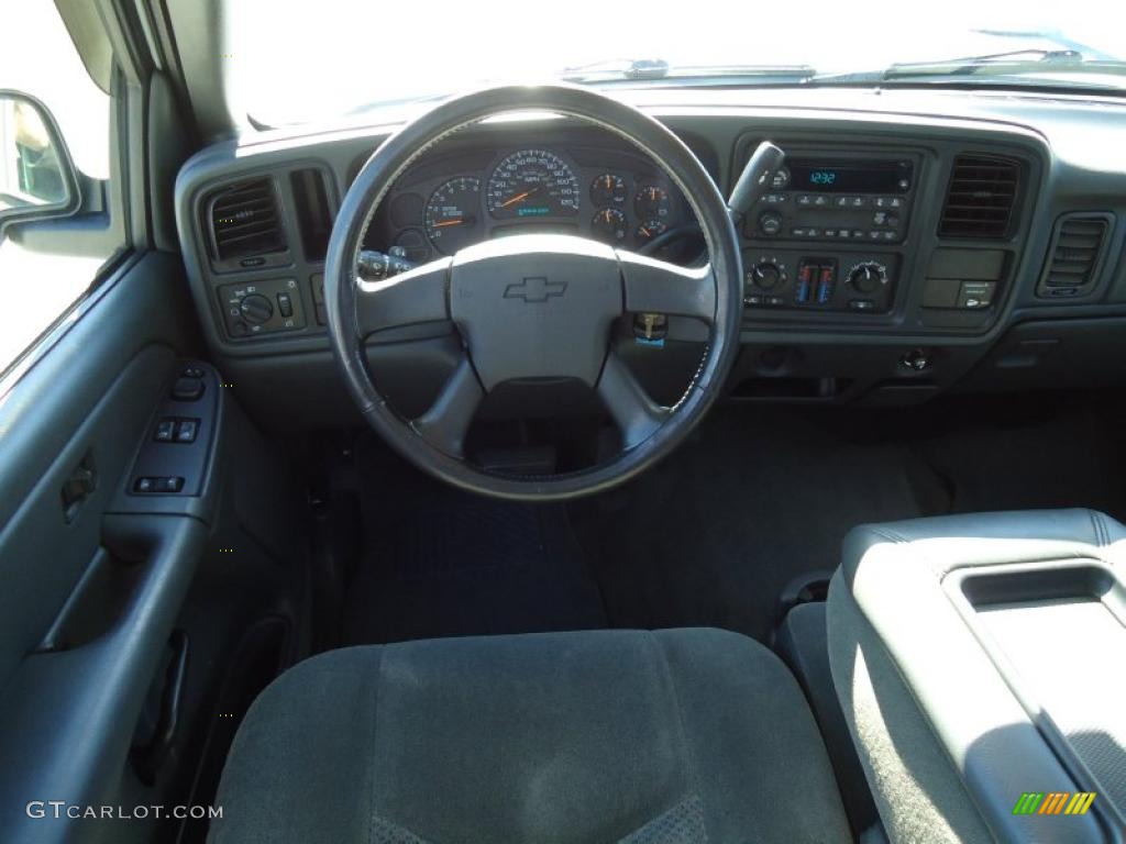 2004 Silverado 1500 LS Extended Cab - Summit White / Medium Gray photo #8