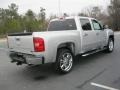 2011 Sheer Silver Metallic Chevrolet Silverado 1500 LT Crew Cab  photo #2