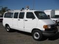 Bright White 2001 Dodge Ram Van 2500 Commercial