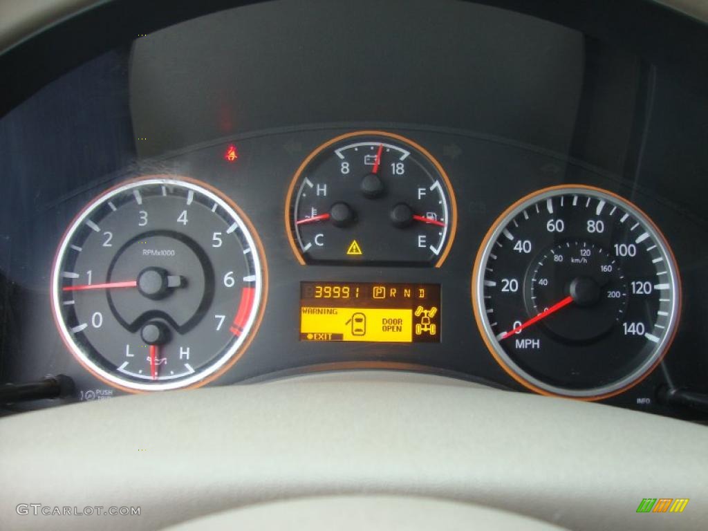 2008 Nissan Armada SE 4x4 Gauges Photo #44266746