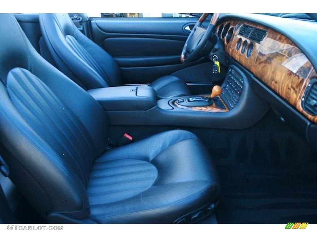 Charcoal Interior 1999 Jaguar XK XK8 Convertible Photo #44267887