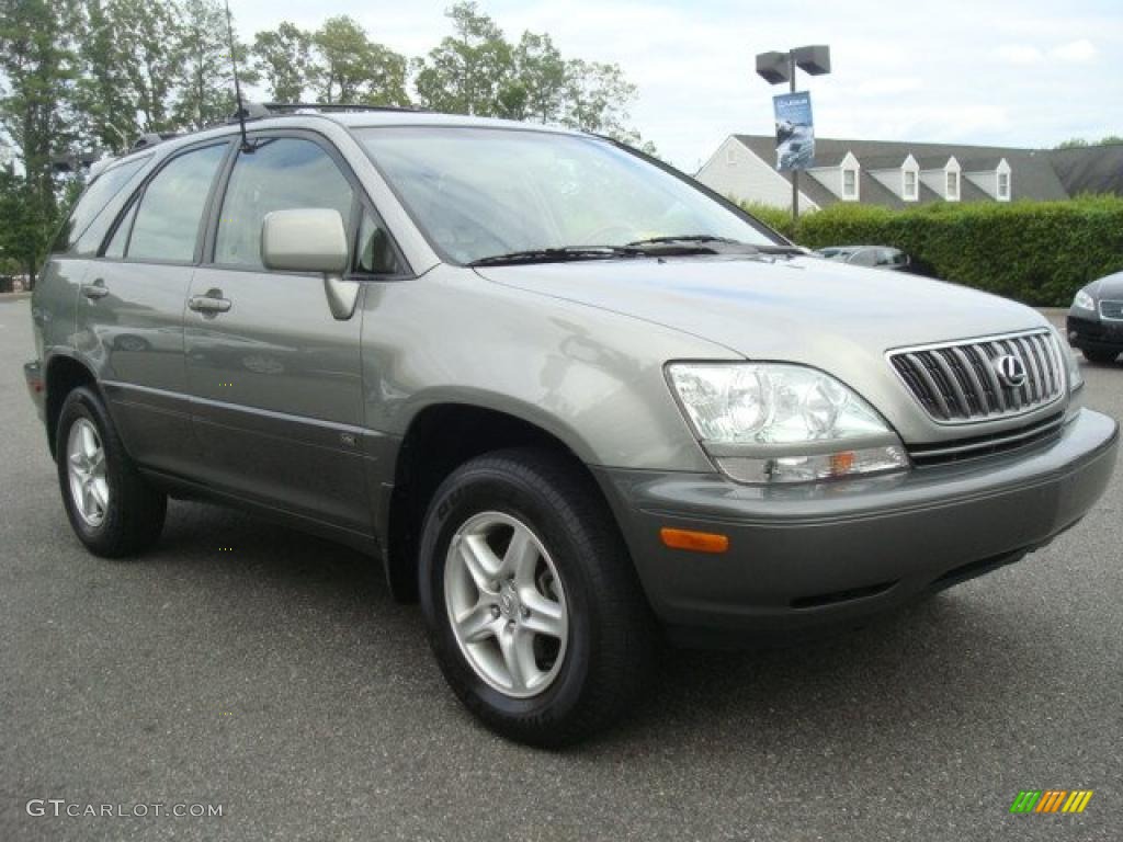 2001 RX 300 AWD - Millennium Silver Metallic / Ivory photo #8