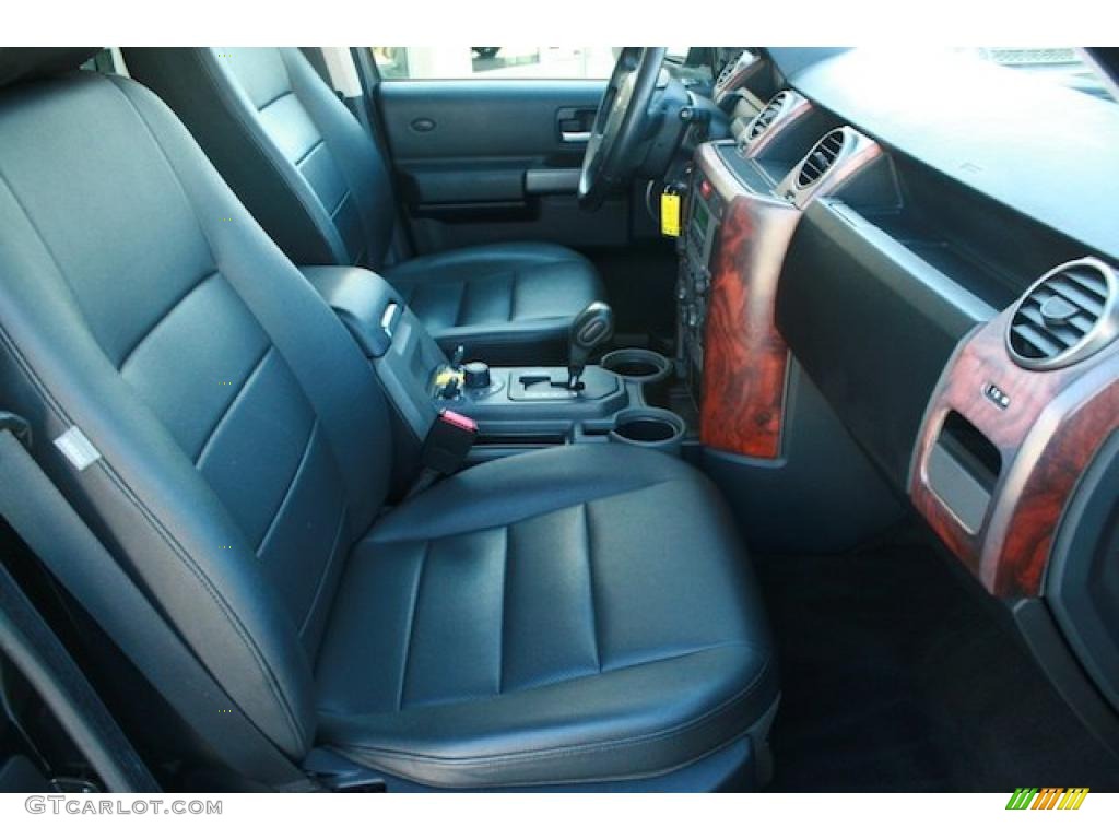 Black Interior 2006 Land Rover LR3 SE Photo #44268587