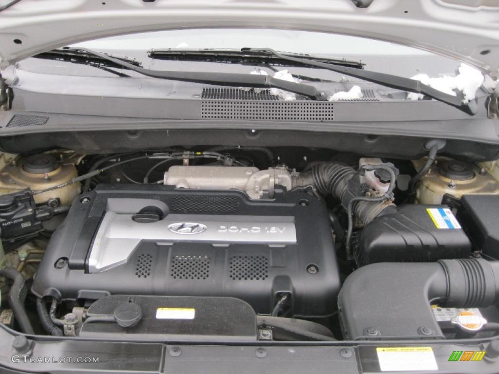 2006 Hyundai Tucson GL 2.0 Liter DOHC 16V VVT 4 Cylinder Engine Photo #44271636