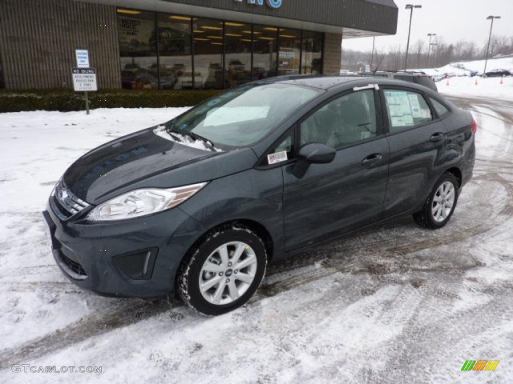 Monterey Grey Metallic 2011 Ford Fiesta SE Sedan Exterior Photo #44271904