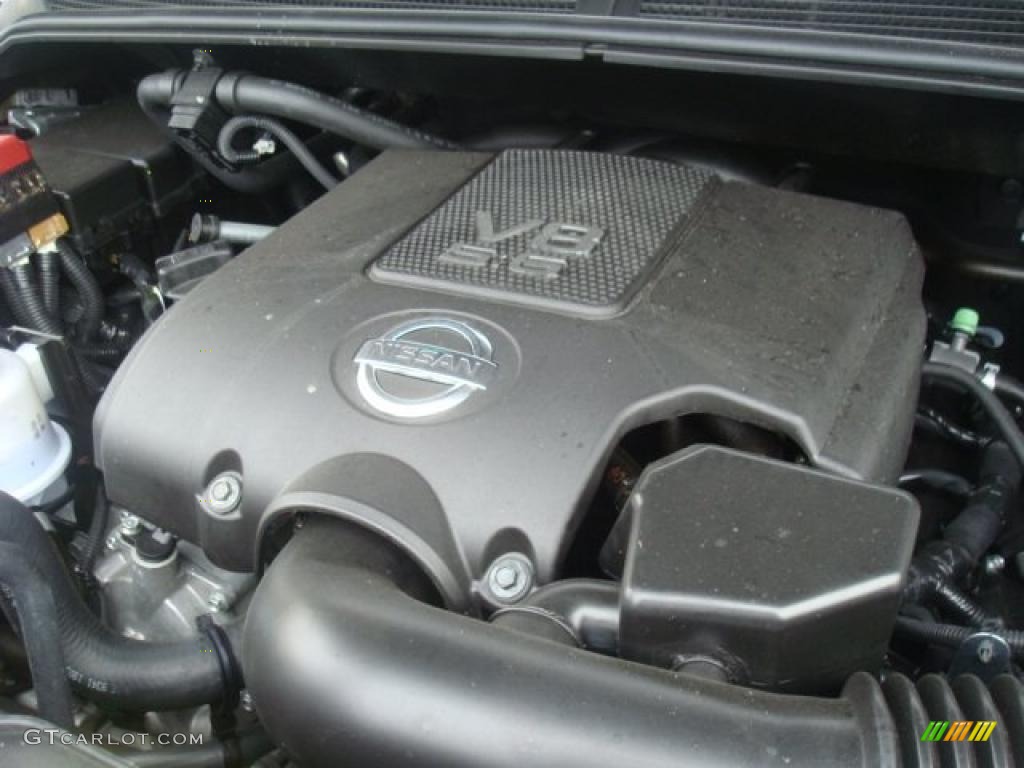 2011 Nissan Titan SL Crew Cab 4x4 5.6 Liter Flex-Fuel DOHC 32-Valve CVTCS V8 Engine Photo #44273356