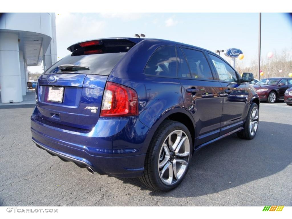Kona Blue Metallic 2011 Ford Edge Sport AWD Exterior Photo #44273540
