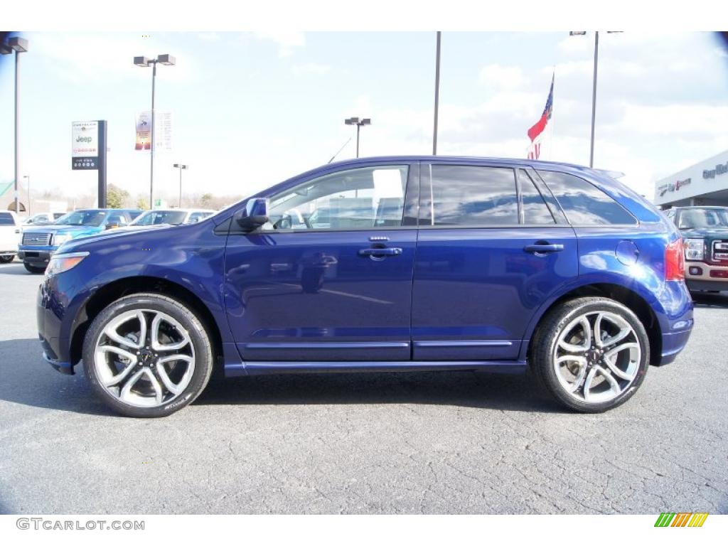 Kona Blue Metallic 2011 Ford Edge Sport AWD Exterior Photo #44273568