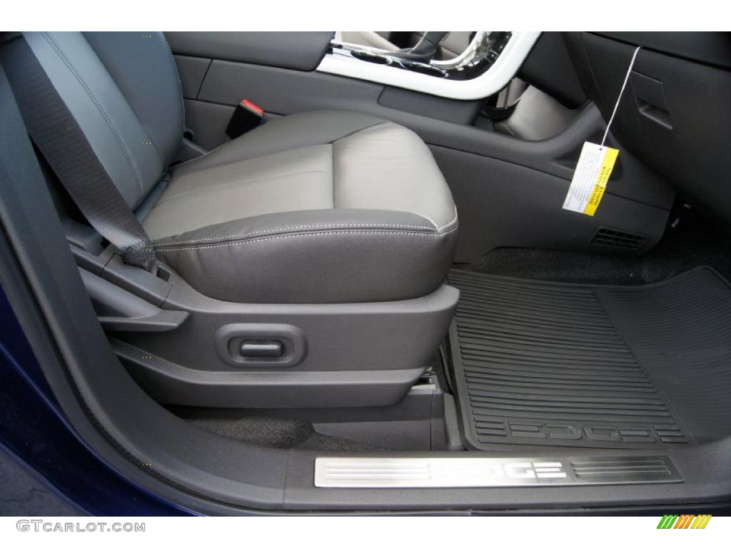 Charcoal Black/Silver Smoke Metallic Interior 2011 Ford Edge Sport AWD Photo #44273740