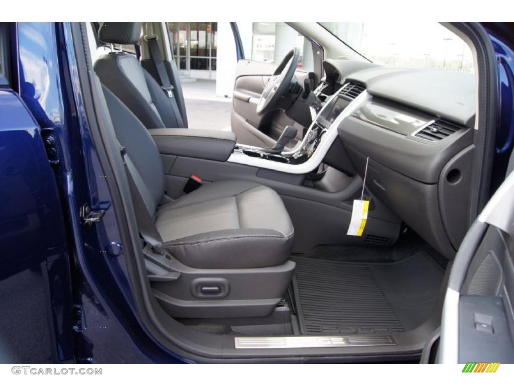 Charcoal Black/Silver Smoke Metallic Interior 2011 Ford Edge Sport AWD Photo #44273752