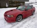 2002 Laser Red Metallic Ford Mustang GT Convertible  photo #8