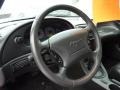 Dark Charcoal 2002 Ford Mustang GT Convertible Steering Wheel