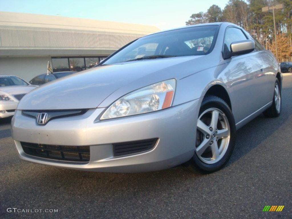 Satin Silver Metallic 2004 Honda Accord EX Coupe Exterior Photo #44273904