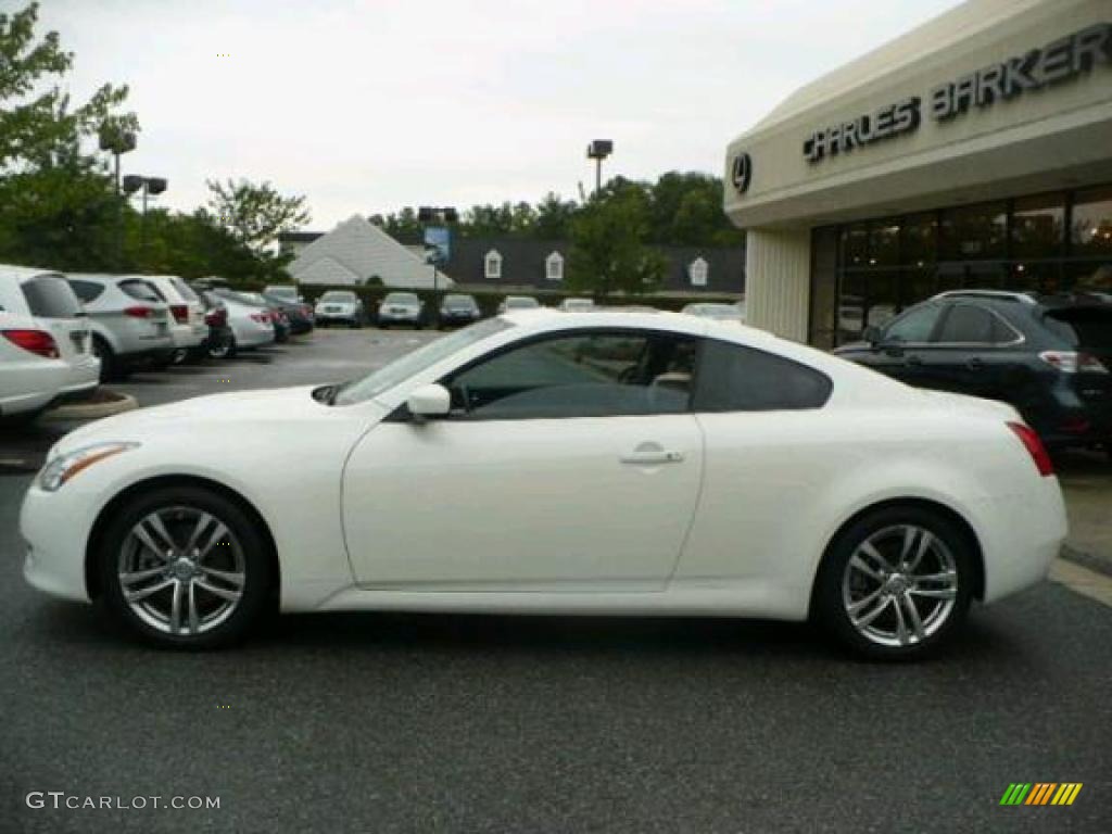 Ivory Pearl White 2008 Infiniti G 37 Coupe Exterior Photo #44274172