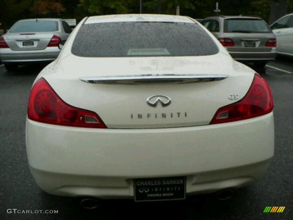 Ivory Pearl White 2008 Infiniti G 37 Coupe Exterior Photo #44274188
