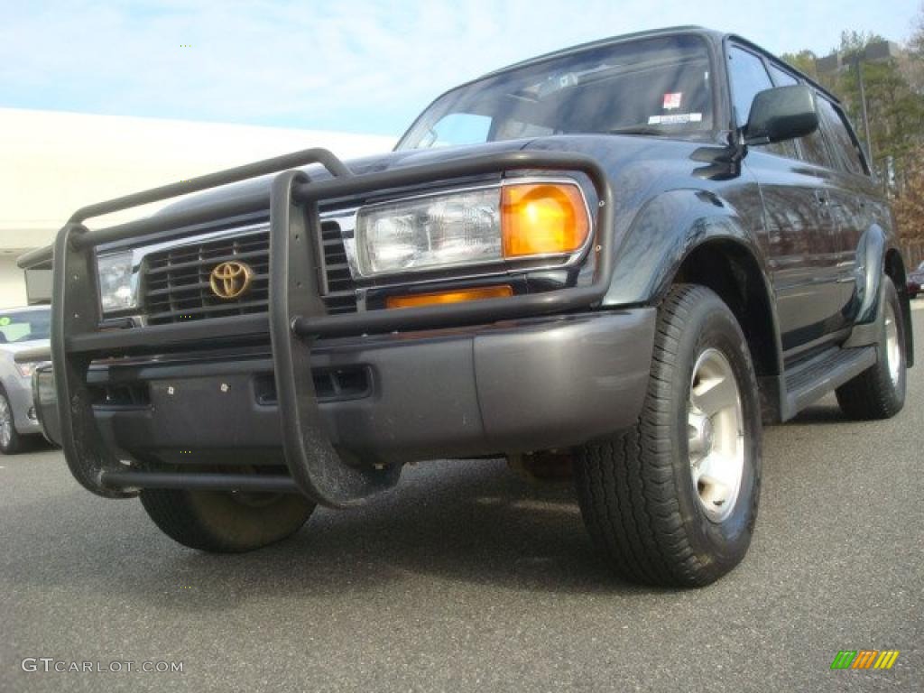 Dark Emerald Pearl Metallic Toyota Land Cruiser