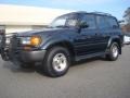 1996 Dark Emerald Pearl Metallic Toyota Land Cruiser   photo #2