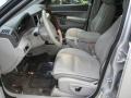 Light Graystone Royale Leather 2009 Jeep Grand Cherokee Overland 4x4 Interior Color