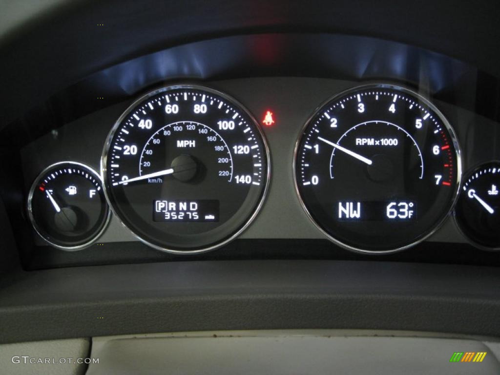 2009 Jeep Grand Cherokee Overland 4x4 Gauges Photo #44276613