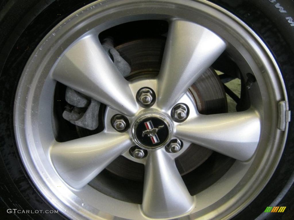 2007 Mustang V6 Premium Convertible - Satin Silver Metallic / Light Graphite photo #33