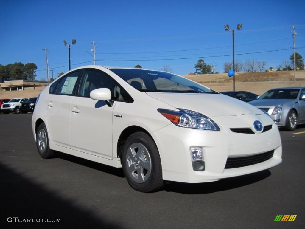 Blizzard White Pearl 2011 Toyota Prius Hybrid IV Exterior Photo #44278309