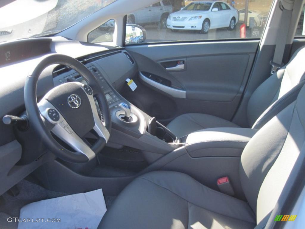 Dark Gray Interior 2011 Toyota Prius Hybrid IV Photo #44278357