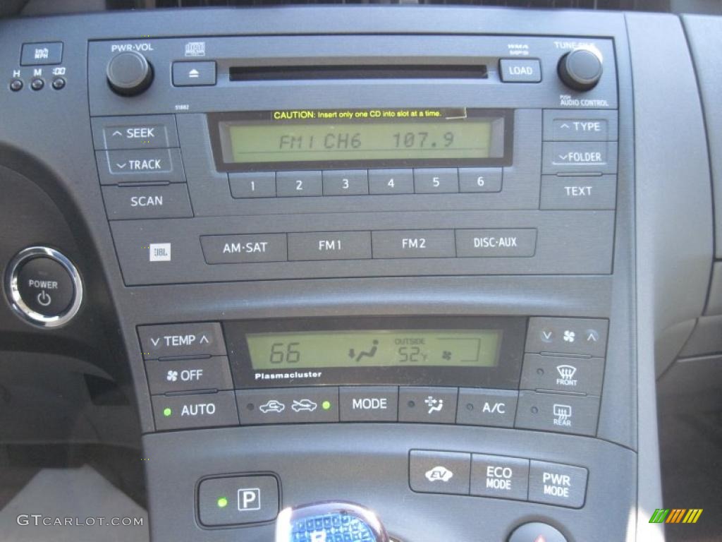 2011 Toyota Prius Hybrid IV Controls Photo #44278469