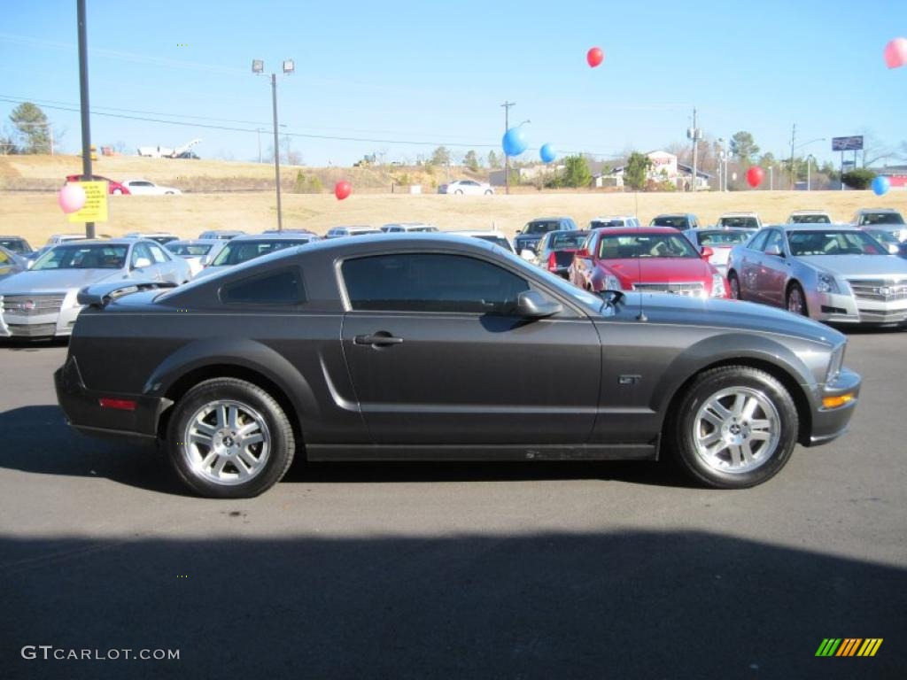 2007 Mustang GT Premium Coupe - Alloy Metallic / Dark Charcoal photo #6