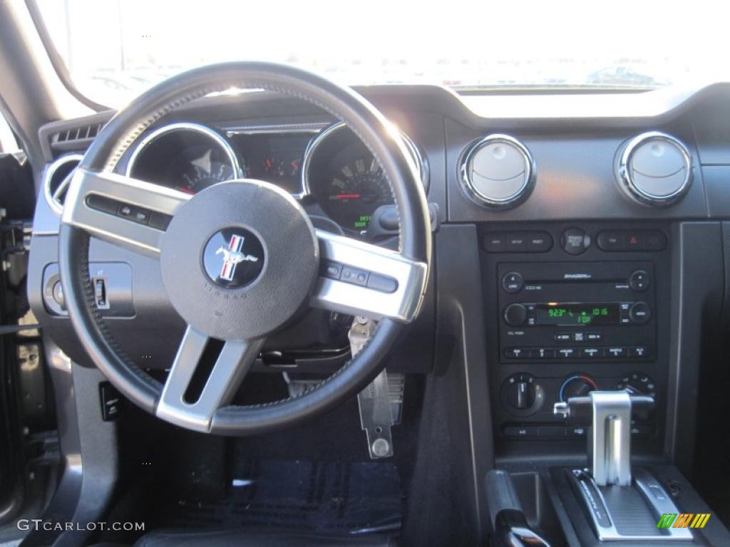 2007 Mustang GT Premium Coupe - Alloy Metallic / Dark Charcoal photo #14