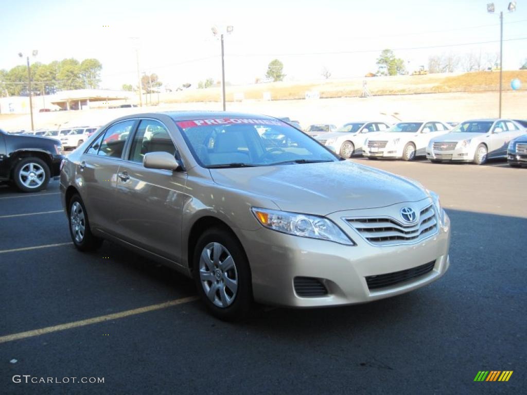 Sandy Beach Metallic Toyota Camry