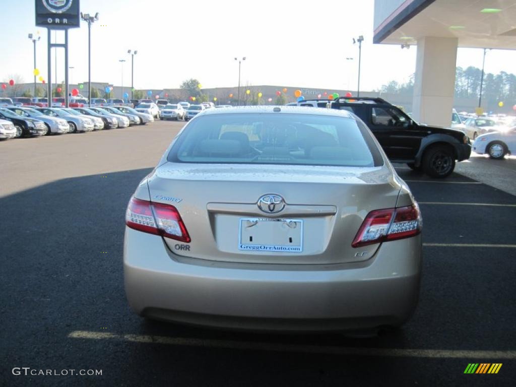 2010 Camry LE - Sandy Beach Metallic / Bisque photo #4
