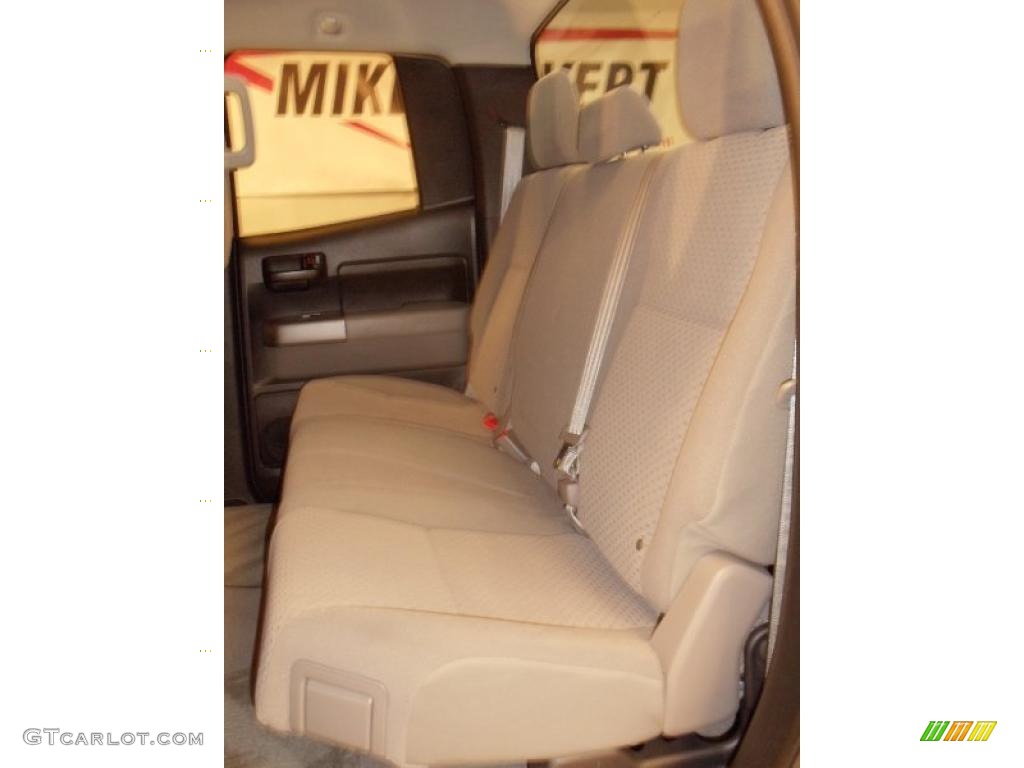 2010 Tundra Double Cab - Salsa Red Pearl / Sand Beige photo #22
