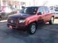 2008 Dark Cherry Pearl Honda Ridgeline RTL  photo #1