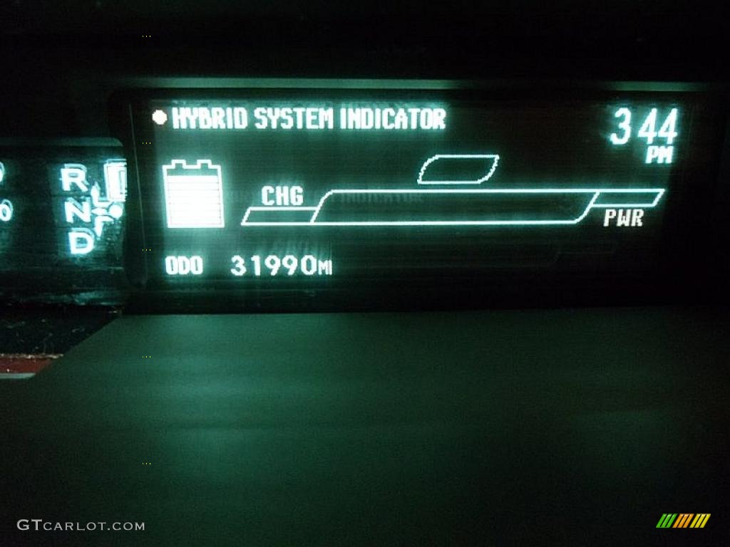 2010 Prius Hybrid III - Blizzard White Pearl / Bisque photo #24