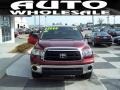 2010 Salsa Red Pearl Toyota Tundra SR5 Double Cab  photo #2