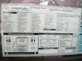 2011 Chevrolet Avalanche LTZ 4x4 Window Sticker