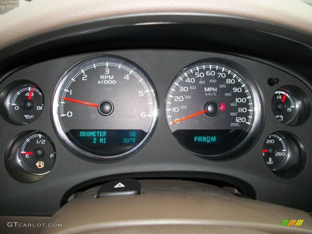 2011 Chevrolet Avalanche LTZ 4x4 Gauges Photo #44288348