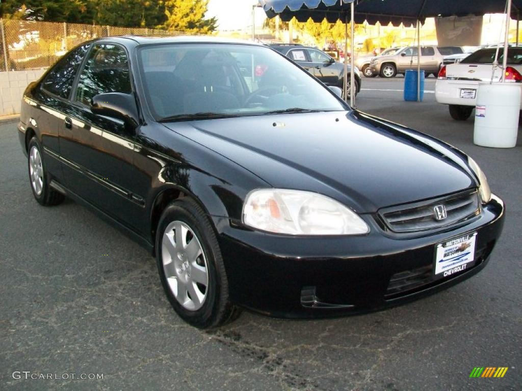 2000 Honda civic black paint