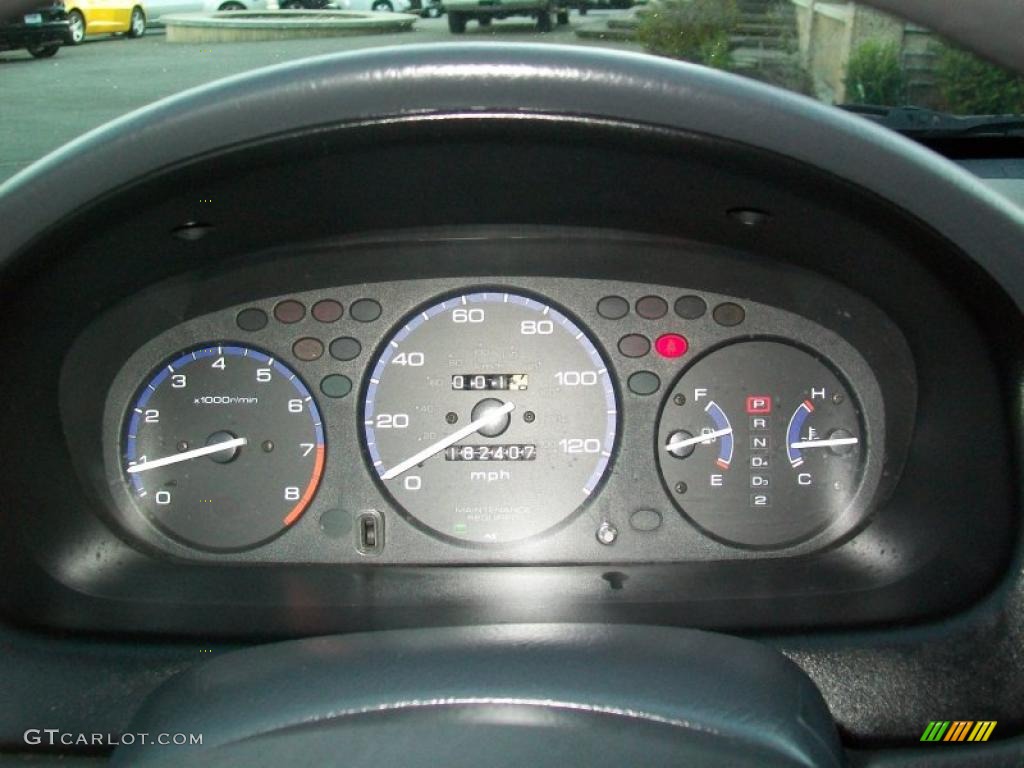 2000 Honda Civic EX Coupe Gauges Photos