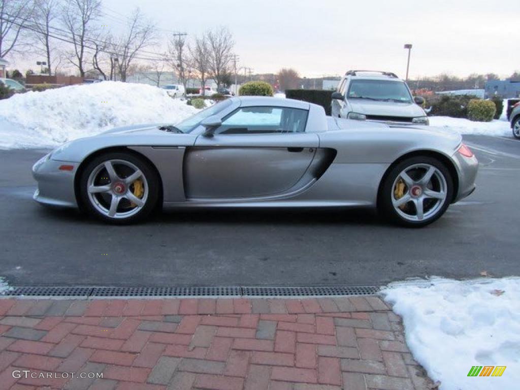 GT Silver Metallic 2005 Porsche Carrera GT Standard Carrera GT Model Exterior Photo #44289380