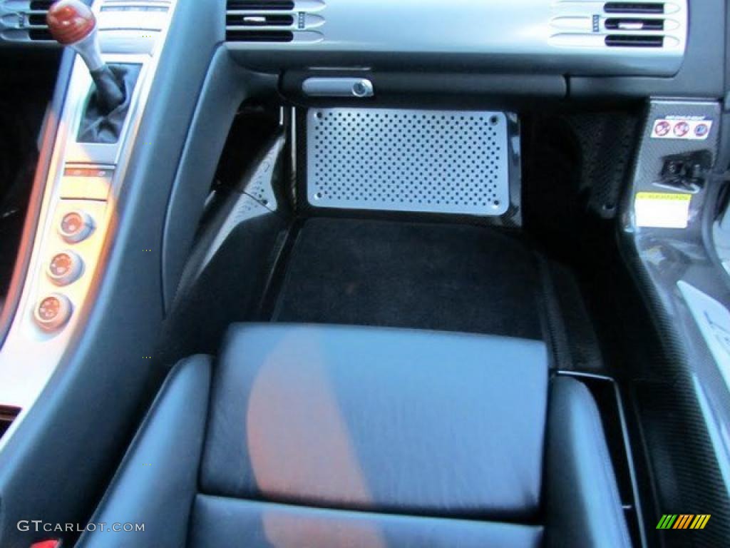 Dark Grey Natural Leather Interior 2005 Porsche Carrera GT Standard Carrera GT Model Photo #44289548