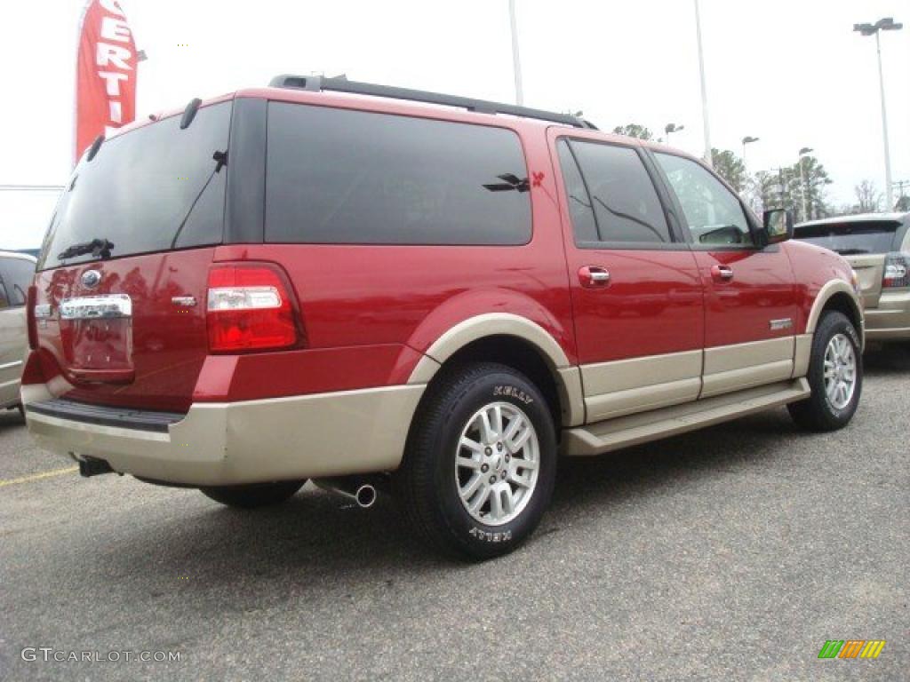 Redfire Metallic 2008 Ford Expedition EL Eddie Bauer Exterior Photo #44289940