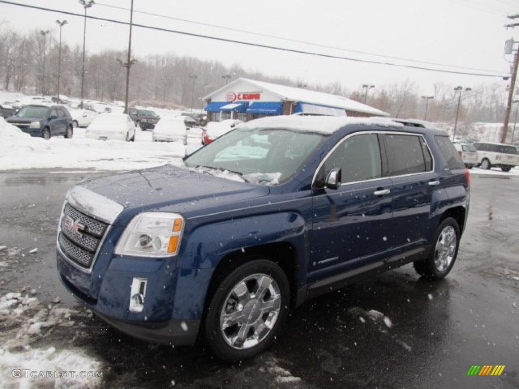 Atlantic Blue Metallic 2010 GMC Terrain SLT AWD Exterior Photo #44292064